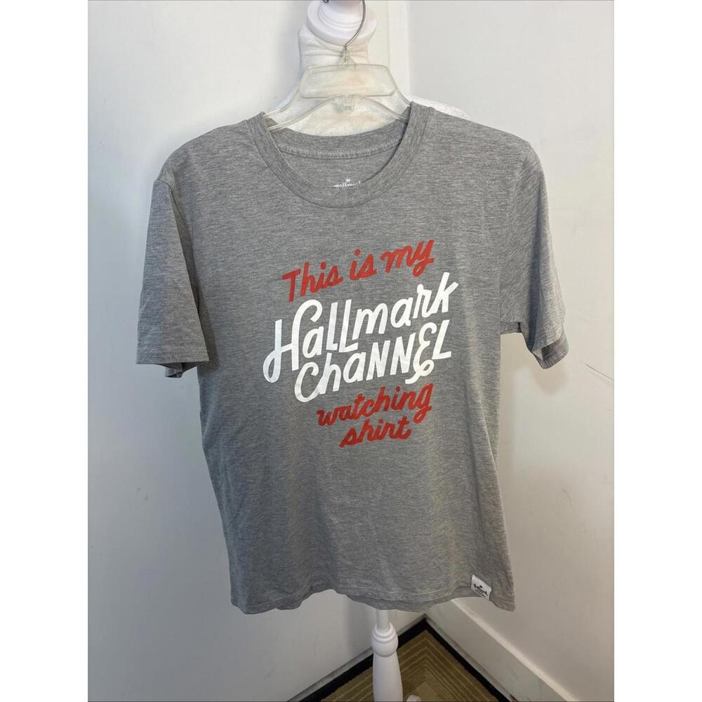 Hallmark Channel Watching Unisex T-Shirt Size Medium‎ - NWOT